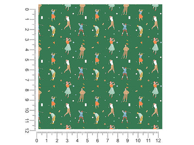 vintage clubbing sport 1ft x 1ft Craft Sheets