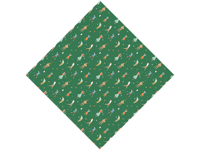 Vintage Clubbing Sport Vinyl Wrap Pattern
