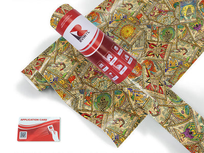 vintage tarot horror Craft Vinyl Roll