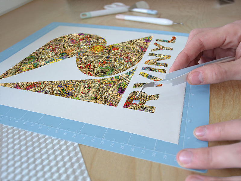 vintage tarot horror Easy Weed Craft Vinyl