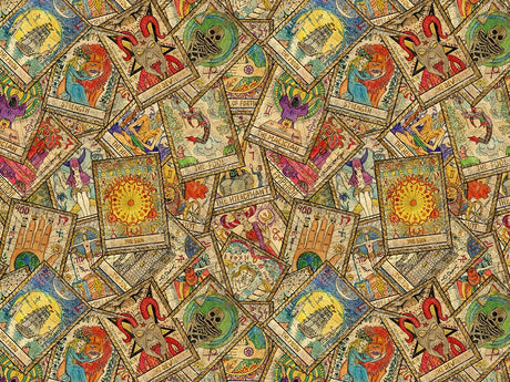 Vintage Tarot Mystic Vinyl Wrap Pattern~Rwraps Series 914 Digitally Printed Vinyl Wrap~0