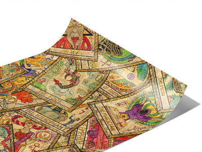 Vintage Tarot Mystic Vinyl Wraps~Rwraps Series 914 Digitally Printed Vinyl Wrap~0