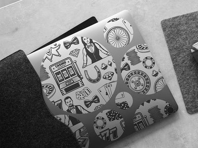 vintage vice  DIY Laptop Stickers