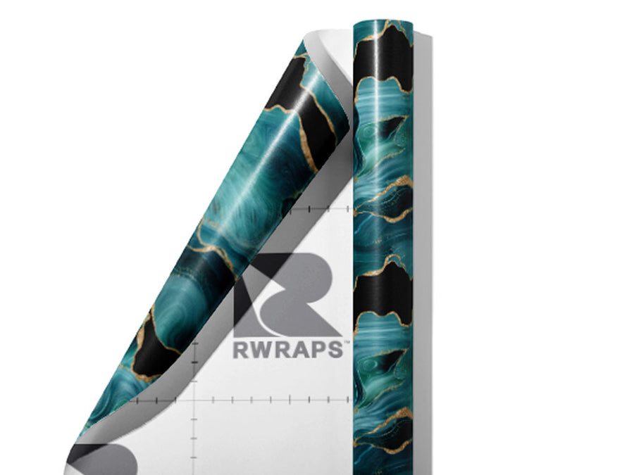 Violent Storms Gemstone Wrap Film Sheets~Rwraps Series 914 Violent Storms Gemstone Scrolled Sheet~3