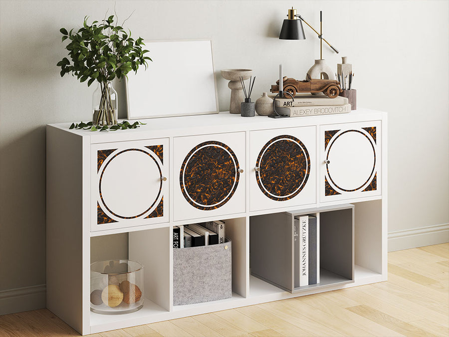 violent vesuvius lava DIY Furniture Stickers