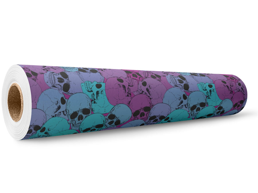 Violet Delights Halloween Wrap Film Wholesale Roll~Rwraps Series 914 Digitally Printed Vinyl Roll~5