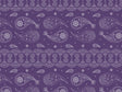 Violet Ocean Paisley Vinyl Wrap Pattern~Rwraps Series 914 Digitally Printed Vinyl Wrap~0
