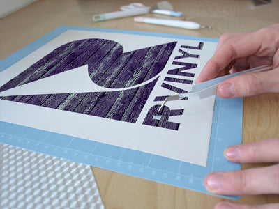 violet  Easy Weed Craft Vinyl