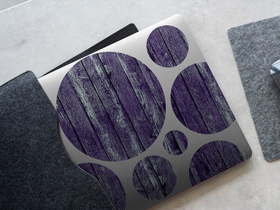 violet  DIY Laptop Stickers