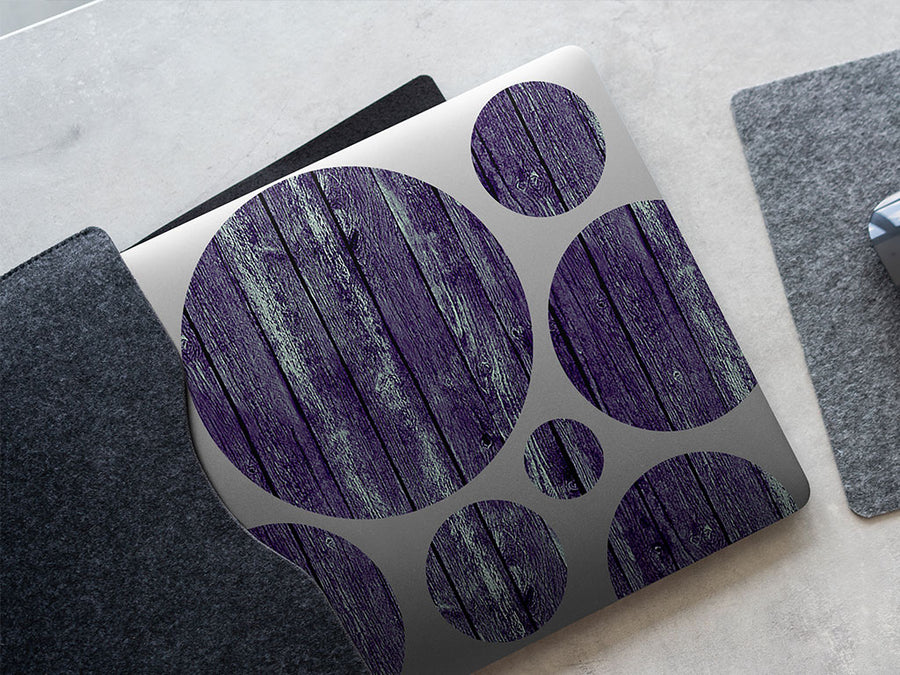 violet  DIY Laptop Stickers