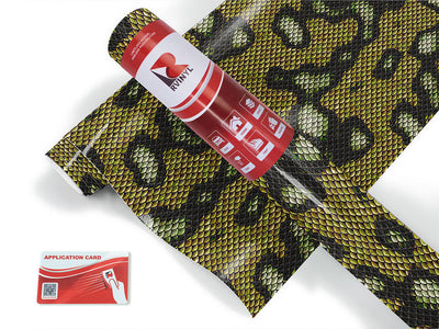 viper snake animal print Craft Vinyl Roll
