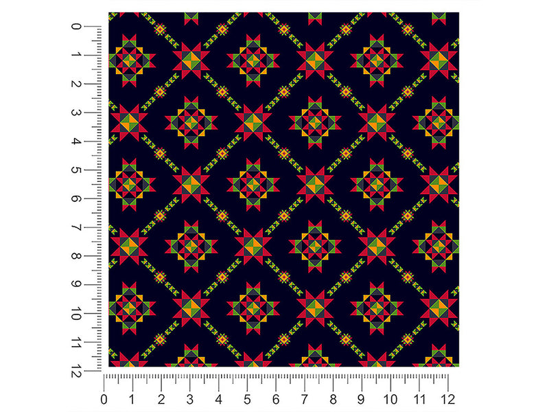 viper tongued art deco 1ft x 1ft Craft Sheets