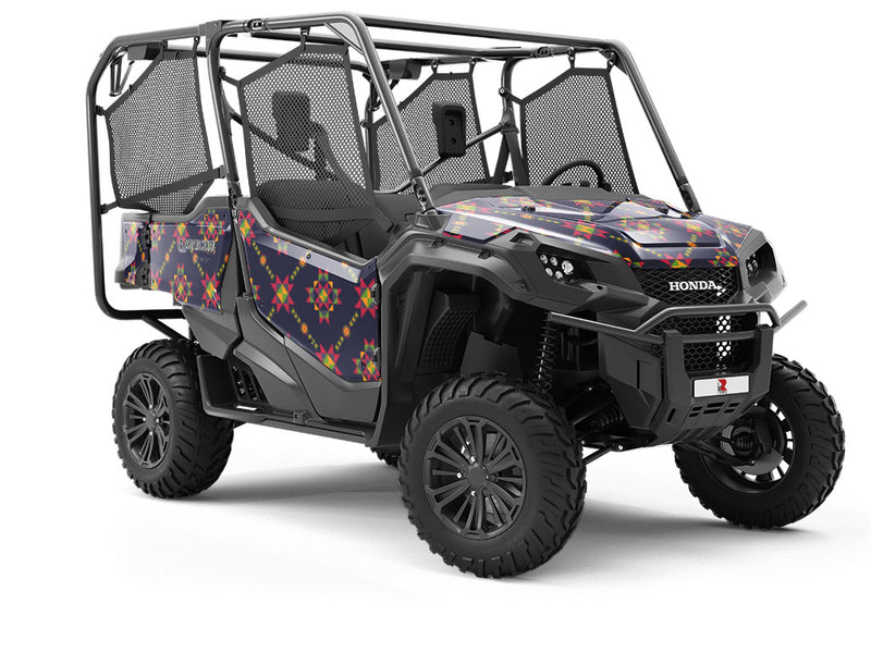 Viper Tongued Art Deco Utility Vehicle Vinyl Wrap