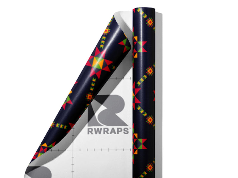 Viper Tongued Art Deco Wrap Film Sheets~Rwraps Series 914 Viper Tongued Art Deco Scrolled Sheet~3