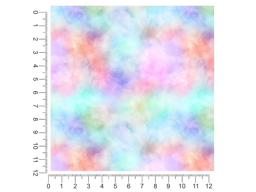 virgin rainbow gemstone films 1ft x 1ft Craft Sheets