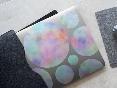 virgin rainbow gemstone films DIY Laptop Stickers