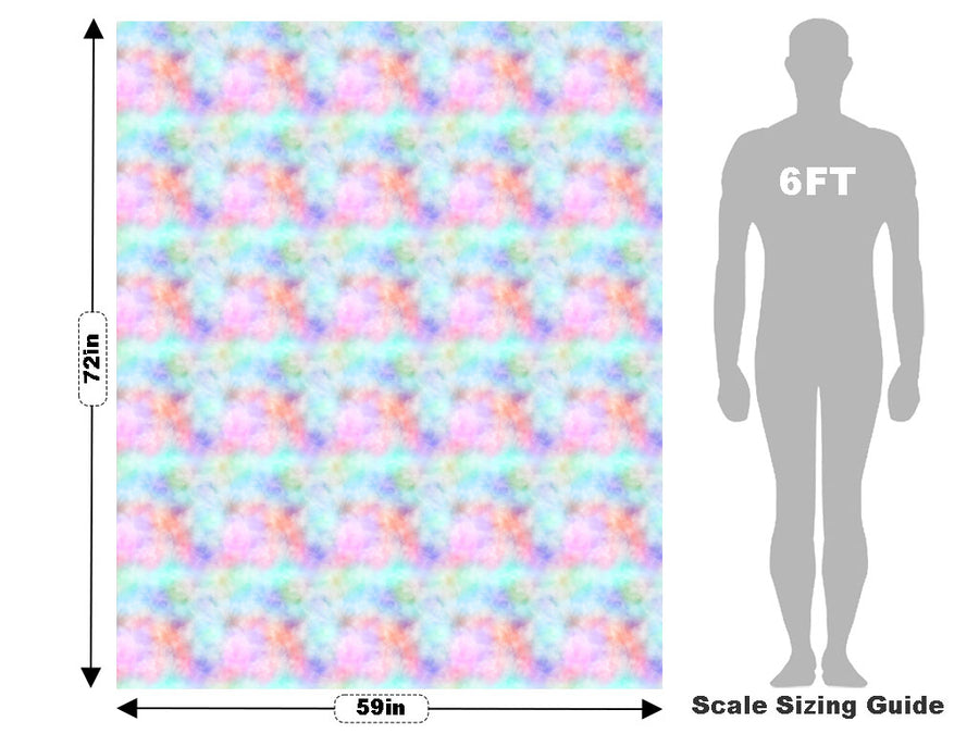 Virgin Rainbow Gemstone Vehicle Wrap Scale~Rwraps Series 914 Virgin Rainbow Gemstone Measurements~1