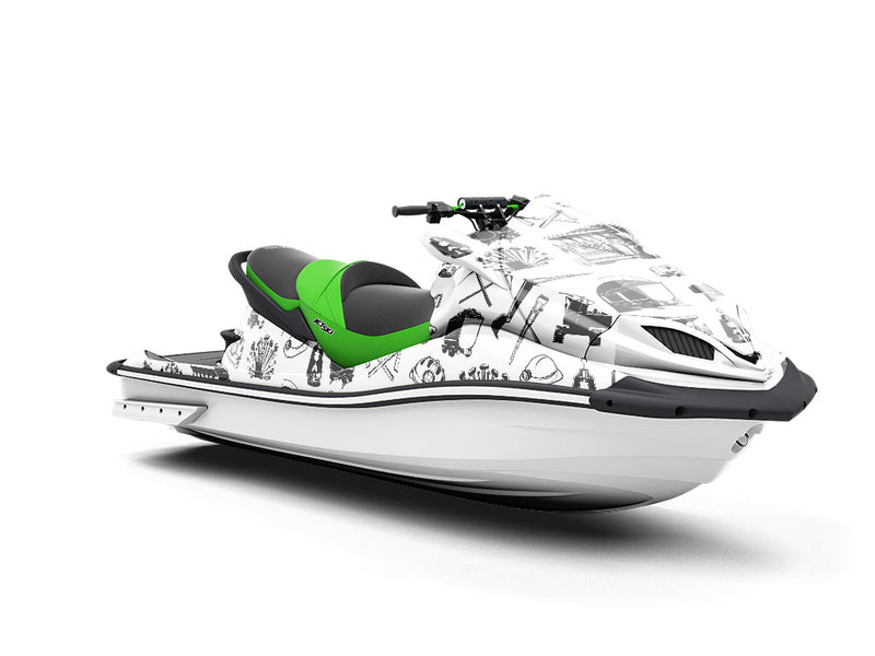 Virginian Exports Americana Jet Ski Vinyl Customized Wrap