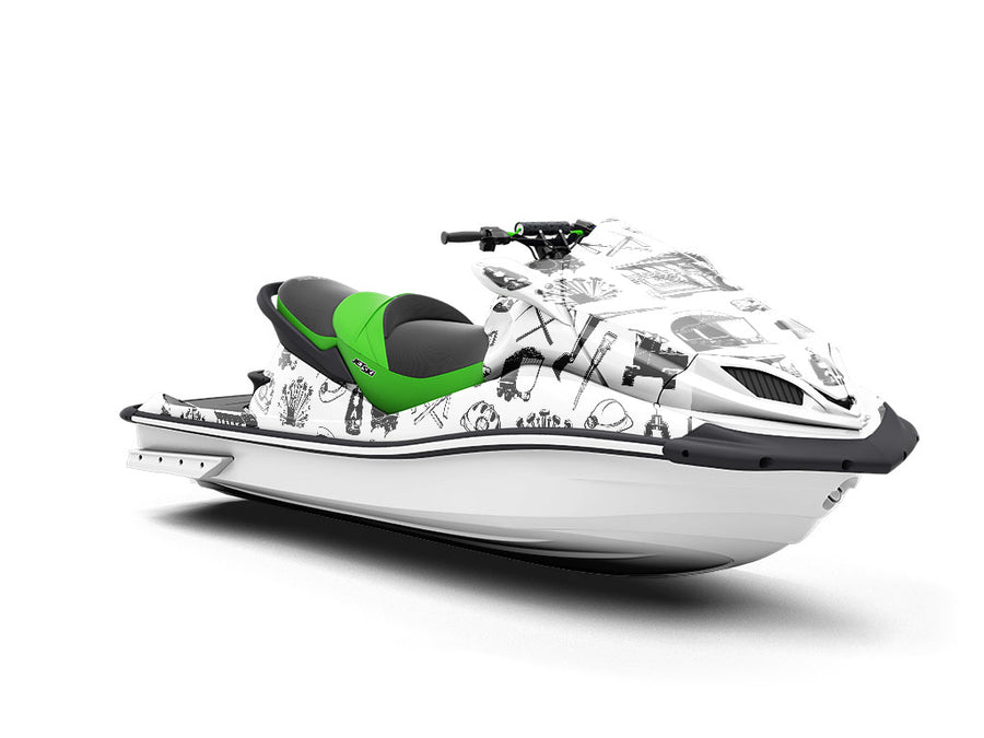 Virginian Exports Americana Jet Ski Vinyl Customized Wrap