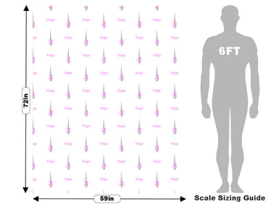 Virgo Swords Astrology Vehicle Wrap Scale~Rwraps Series 914 Virgo Swords Astrology Measurements~1