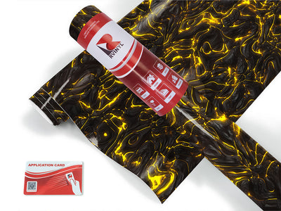 virulent fire lava Craft Vinyl Roll