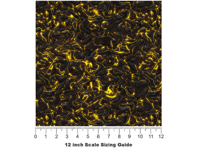 Virulent Fire Lava Vinyl Film Pattern Size 12 inch Scale~Rwraps Virulent Fire Lava Sizing Chart~2