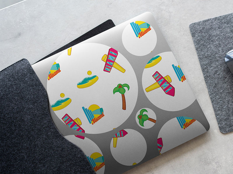 visit miami  DIY Laptop Stickers