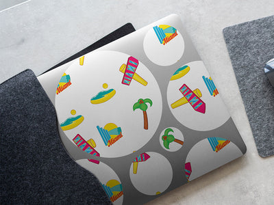 visit miami  DIY Laptop Stickers