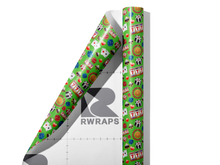 Viva Vegas Americana Wrap Film Sheets~Rwraps Series 914 Viva Vegas Americana Scrolled Sheet~4