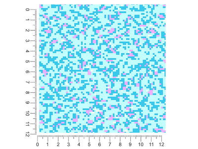 vivid skies pixel 1ft x 1ft Craft Sheets