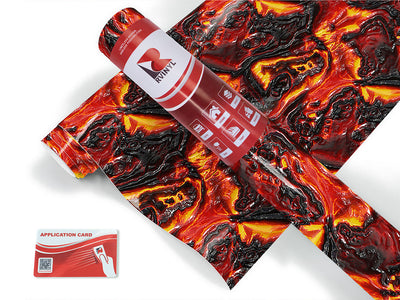 volatile temperament lava Craft Vinyl Roll