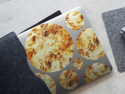volcanic eruption lava DIY Laptop Stickers
