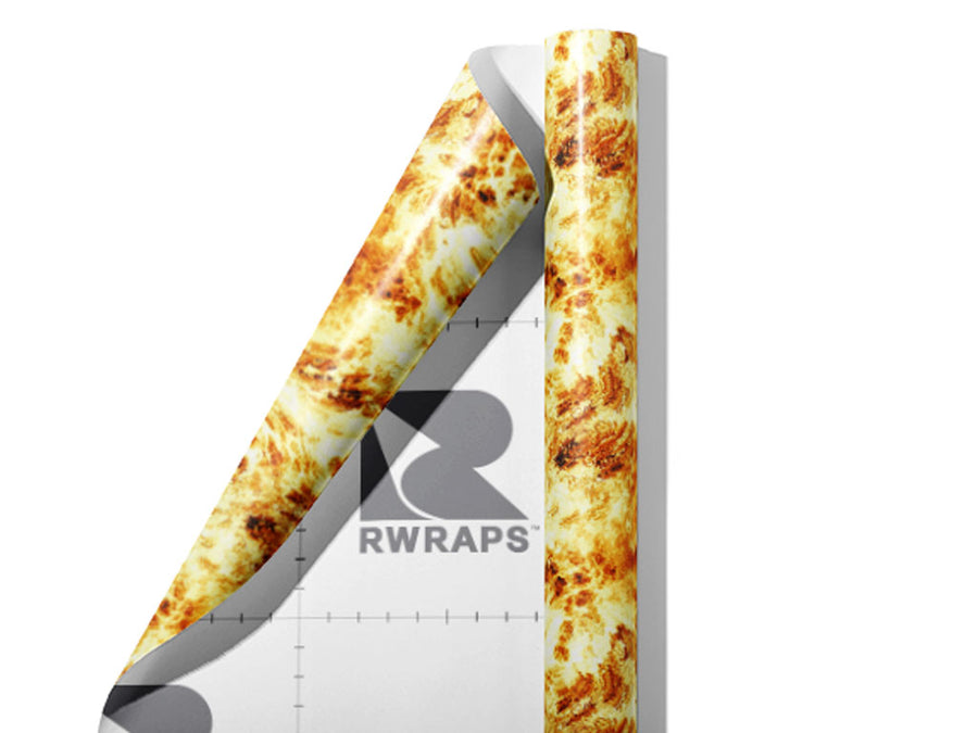 Volcanic Eruption Lava Wrap Film Sheets~Rwraps Series 914 Volcanic Eruption Lava Scrolled Sheet~3