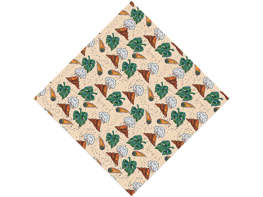 Volcanic Extinction Dinosaur Vinyl Wrap Pattern