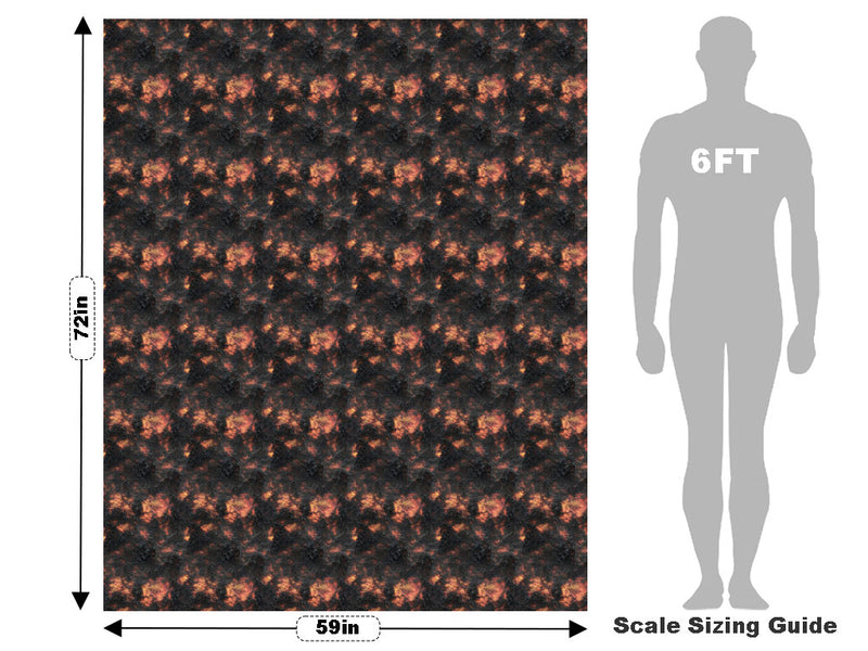 Volcanic Stone Lava Vehicle Wrap Scale~Rwraps Series 914 Volcanic Stone Lava Measurements~1