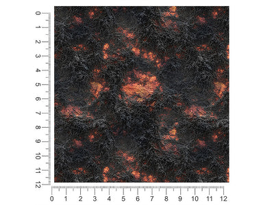 volcanic winter lava 1ft x 1ft Craft Sheets