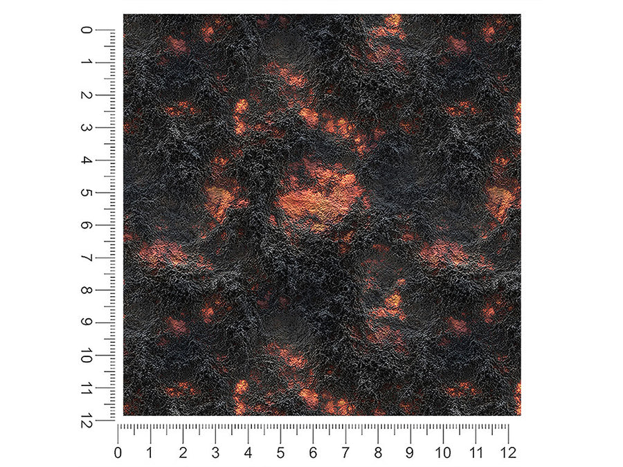volcanic winter lava 1ft x 1ft Craft Sheets