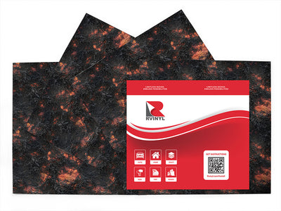 volcanic winter lava Craft Vinyl Sheet Pack