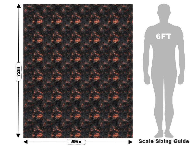 Volcanic Winter Lava Vehicle Wrap Scale~Rwraps Series 914 Volcanic Winter Lava Measurements~1