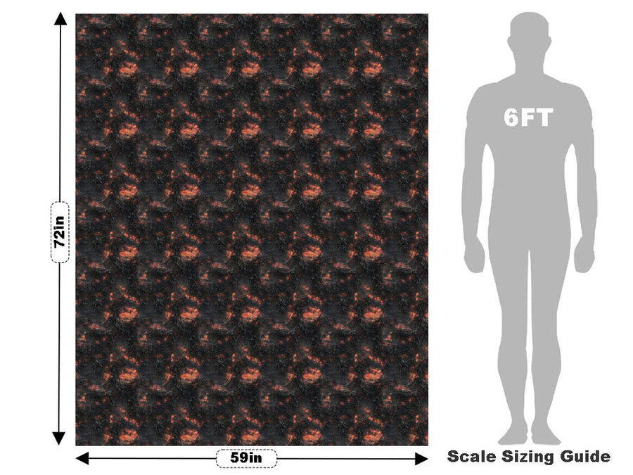Volcanic Winter Lava Vehicle Wrap Scale~Rwraps Series 914 Volcanic Winter Lava Measurements~1