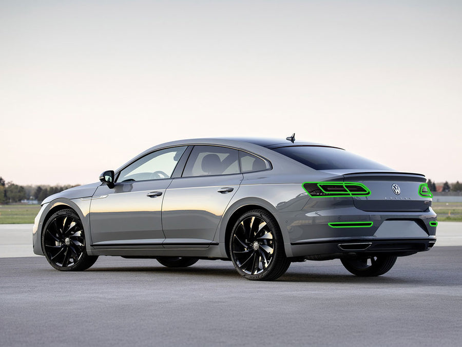 arteon Tail Light Tint Installation Points