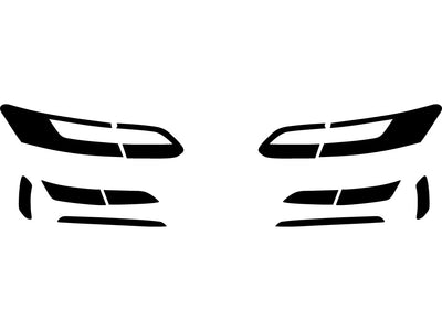 arteon Precut Tail Light Tint Diagram