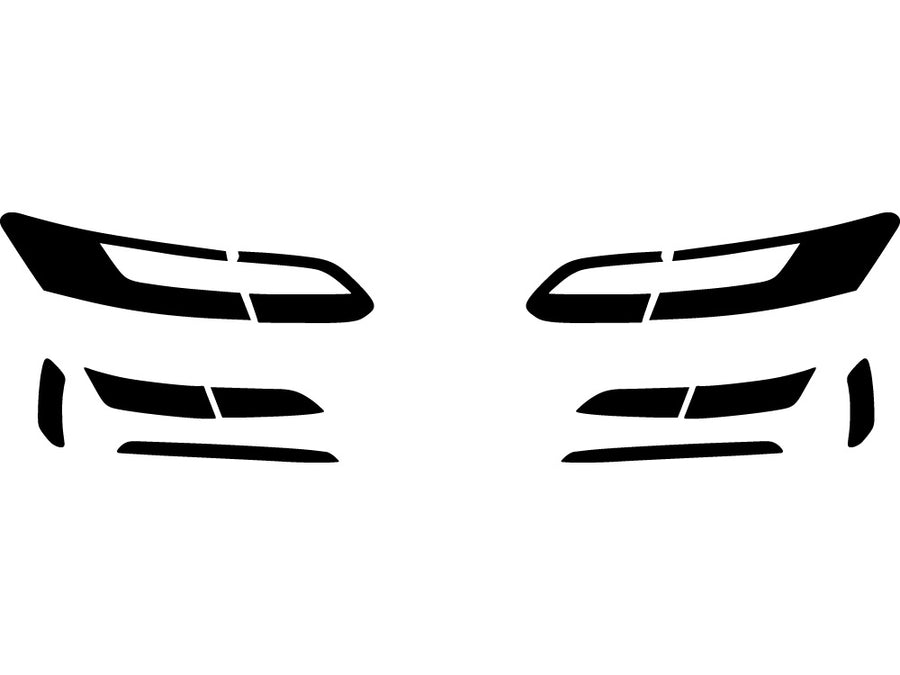 arteon Precut Tail Light Tint Diagram