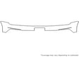 atlas 3M Clear Bra Bumper Precut PPF Diagram