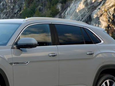 volkswagen atlas 2018-2023 Matte Black Pillar Cover Diagram