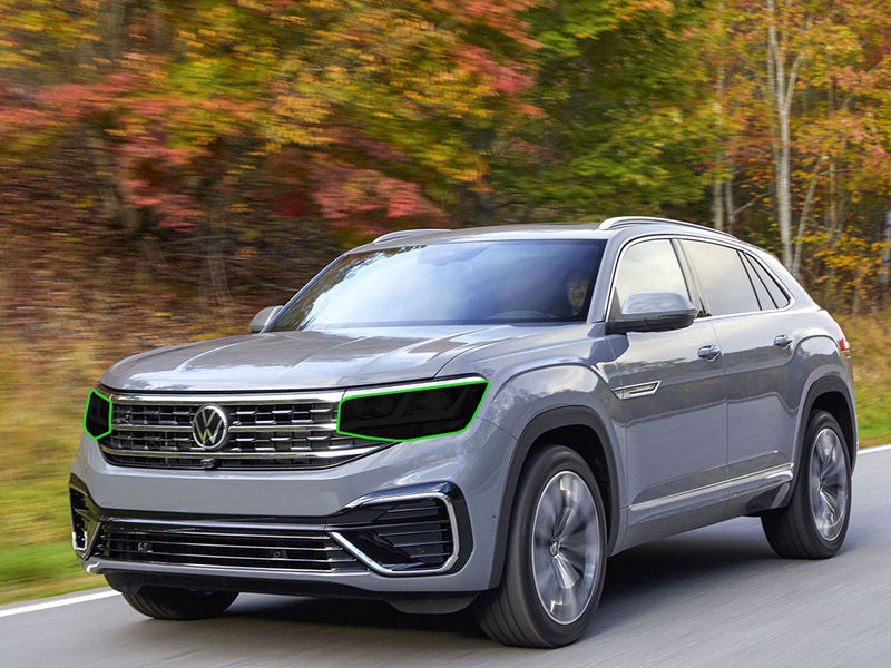 volkswagen atlas 2020-2023 (cross sport) Headlight Tint Location