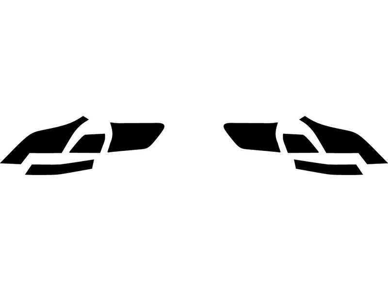 atlas (cross sport) Precut Tail Light Tint Diagram