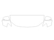 atlas 3M Clear Bra Hood Precut PPF Diagram
