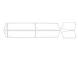 atlas Avery Dennison Clear Bra Door Cup Precut PPF Diagram