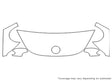 beetle 3M Clear Bra Hood Precut PPF Diagram